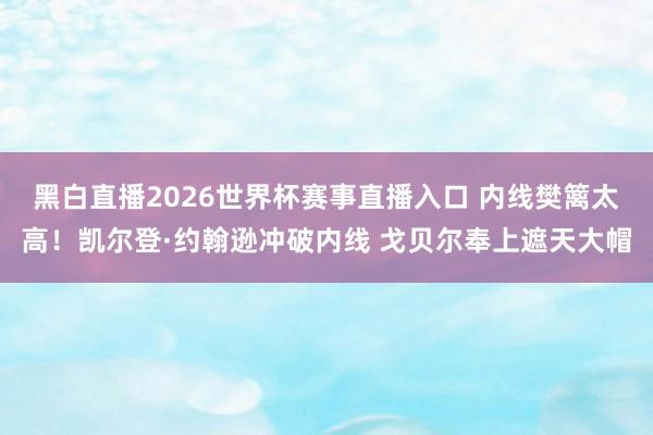 黑白直播2026世界杯赛事直播入口 内线樊篱太高！凯尔登·约翰逊冲破内线 戈贝尔奉上遮天大帽