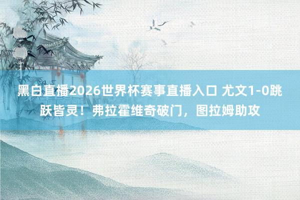 黑白直播2026世界杯赛事直播入口 尤文1-0跳跃皆灵！弗拉霍维奇破门，图拉姆助攻